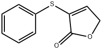 3-(Phenylthio)-2(5H)-furanone Struktur