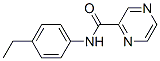 Pyrazinecarboxamide, N-(4-ethylphenyl)- (9CI) Struktur