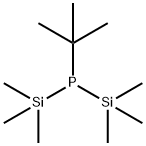 TERT-BUTYLBIS(TRIMETHYLSILYL)PHOSPHINE Struktur