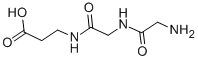 H-GLY-GLY-BETA-ALA-OH Struktur