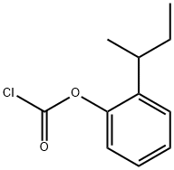 o-sec-butylphenyl chloroformate Struktur