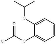 o-isopropoxyphenyl chloroformate Struktur