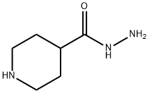 4-Piperidinecarboxylicacid,hydrazide(9CI) Struktur