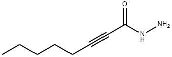 2-Octynoic  acid,  hydrazide Struktur