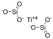 Silicic acid, titanium salt Struktur