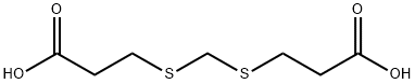 METHYLENEBIS(3-MERCAPTOPROPIONIC ACID) Struktur