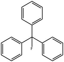 TRIPHENYLMETHYL FLUORIDE Struktur