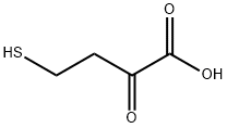 2-keto-4-mercaptobutyric acid Struktur