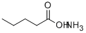 AMMONIUM VALERATE Struktur