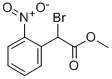 METHYL 2-BROMO-2-(2-NITROPHENYL) ACETATE Struktur