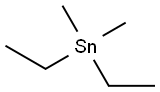 diethyldimethyltin Struktur