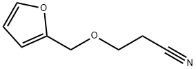 3-(furfuryloxy)propiononitrile Struktur