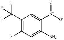 4-Amino-2-fluoro-5-nitrobenzotrifluoride Struktur