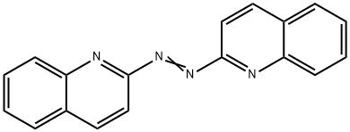 2,2'-Azobisquinoline Struktur