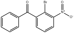 (2-bromo-3-nitrophenyl) phenyl ketone Struktur