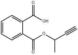 3-BUTYN-2-OL HYDROGEN PHTHALATE Struktur