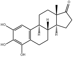 2,4-dihydroxyestrone Struktur