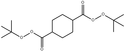 di-tert-butyl peroxyhexahydroterephthalate  Struktur