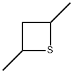 2,4-Dimethylthietane Struktur