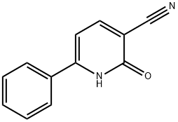 2-氧代-6-苯基-1,2-二氫吡啶-3-甲腈, 43083-13-2, 結構式