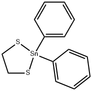 1,3,2-Dithiastannacyclopentane, 2,2-diphenyl- Struktur