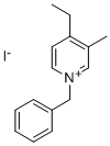 1-BENZYL-3-METHYL-4-ETHYLPYRIDINIUM IODIDE Struktur