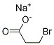 Propanoic acid, 3-broMo-, sodiuM salt Struktur