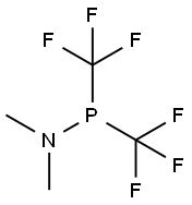 Phosphinous amide, N,N-dimethyl-P,P-bis(trifluoromethyl)- Struktur