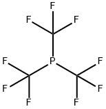 TRIS(TRIFLUOROMETHYL)PHOSPHINE Struktur