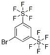 3,5-Bis(pentafluorothio)bromobenzene Struktur