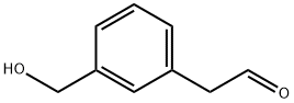 Benzeneacetaldehyde, 3-(hydroxymethyl)- (9CI) Struktur