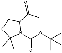 叔丁酯4-乙?；?1,2-二甲基惡唑烷-3-甲酸叔丁酯, 433683-01-3, 結構式