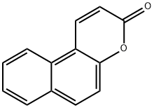 3H-naphtho(2,1-b)pyran-3-one Struktur