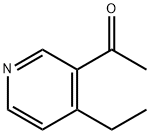 Ethanone,1-(4-ethyl-3-pyridinyl)- Struktur