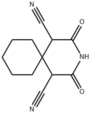 2,4-Dioxo-3-azaspiro[5.5]undecan-1,5-dicarbonitril