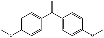 1,1-Bis(p-anisyl)ethene Struktur