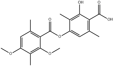 DIFFRACTIC ACID Struktur