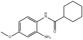 Cyclohexanecarboxamide, N-(2-amino-4-methoxyphenyl)- (9CI) Struktur