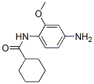 Cyclohexanecarboxamide, N-(4-amino-2-methoxyphenyl)- (9CI) Struktur