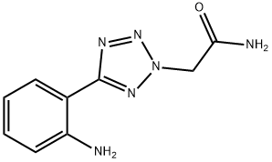 2-[5-(2-AMINO-PHENYL)-TETRAZOL-2-YL]-ACETAMIDE Struktur