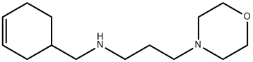 CYCLOHEX-3-ENYLMETHYL-(3-MORPHOLIN-4-YL-PROPYL)-AMINE Struktur