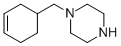 1-CYCLOHEX-3-ENYLMETHYL-PIPERAZINE Struktur