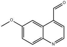 6-Methoxyquinoline-4-carbaldehyde Struktur