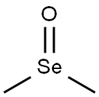 Dimethyl selenoxide Struktur