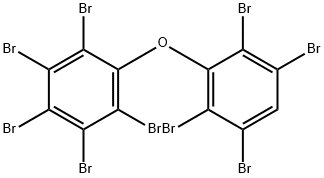 2,2,3,3,4,5,5,6,6-NONABROMODIPHENYL ETHER Struktur