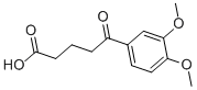 5-(3,4-DIMETHOXYPHENYL)-5-OXOVALERIC ACID Structure