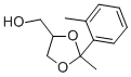 2-Methyl-2-(o-tolyl)-1,3-dioxolane-4-methanol Struktur