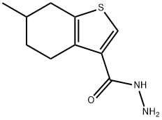 Benzo[b]thiophene-3-carboxylic acid, 4,5,6,7-tetrahydro-6-methyl-, hydrazide (9CI) price.