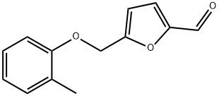 5-[(2-METHYLPHENOXY)METHYL]-2-FURALDEHYDE Struktur