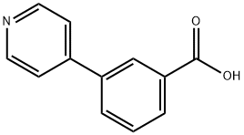 3-PYRIDIN-4-YL-BENZOIC ACID Structure